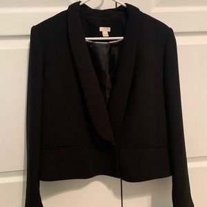 J.crew black blazer size 12